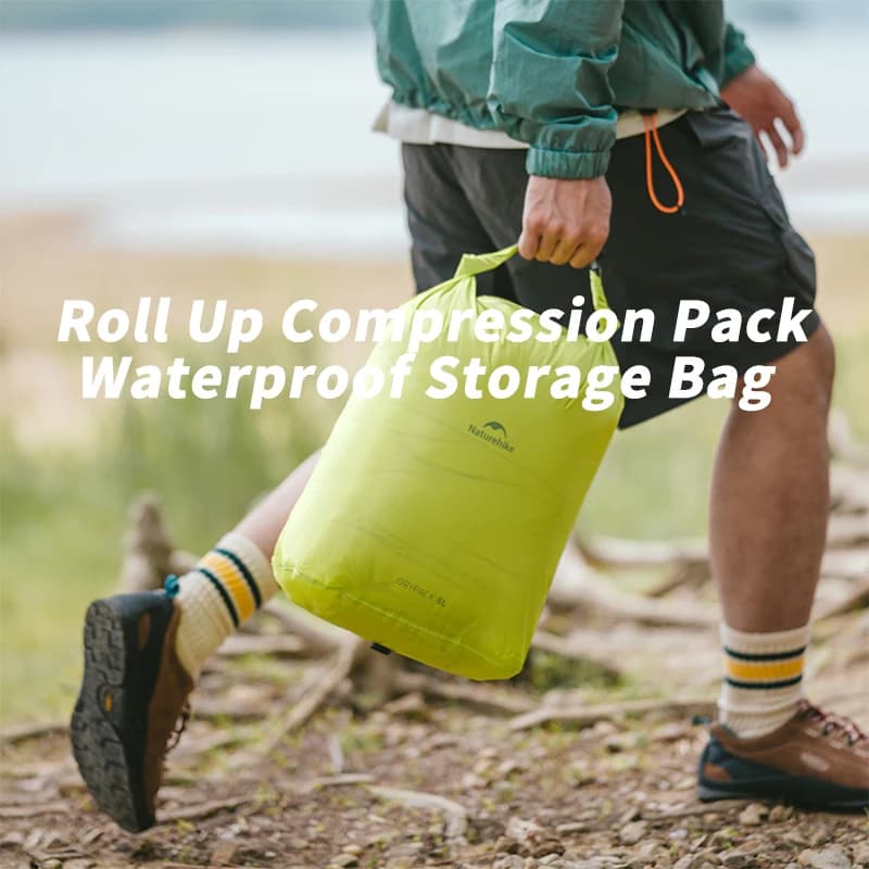 Sac compression étanche Naturehike 2L 4L 8L kayak pêche rafting natation léger compact