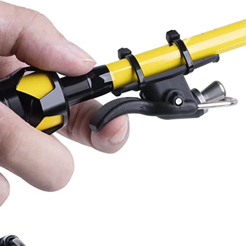 Set 2 triggers canons pêche surf casting aide au lancer fixe pour moulinet et bouton pouce