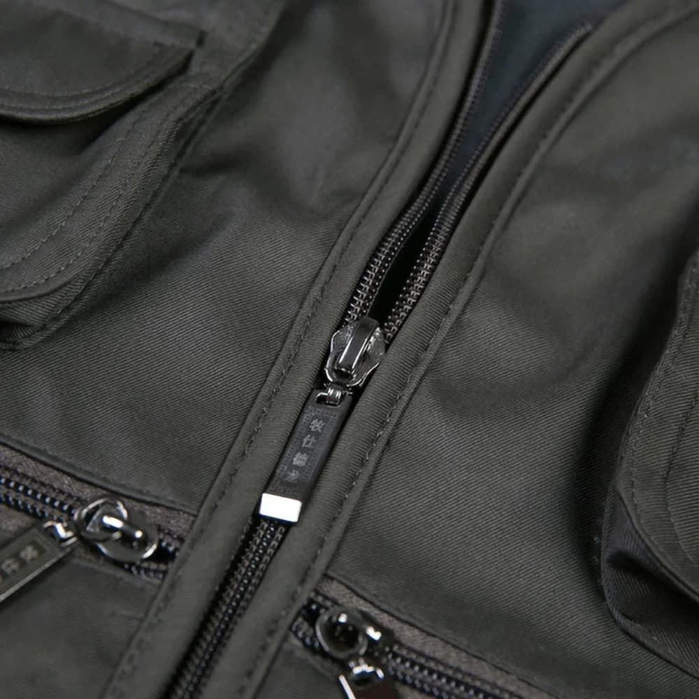 Veste tactique multi-poches homme 2021 sans manches pour photographe et travail - Gilet déchargement solide