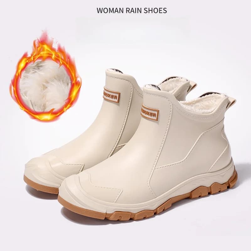 Bottes de pêche courtes imperméables anti-dérapantes pour homme - Style coréen tendance