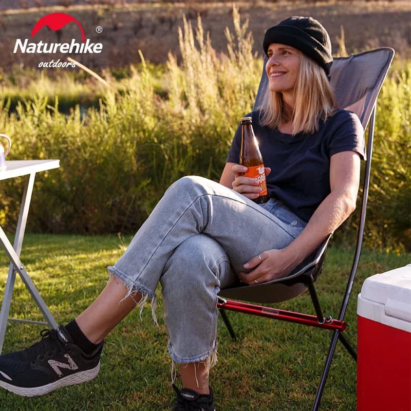 Chaise pliante Naturehike 2024 YL06 ultra-légère portable - Siège pêche plage pique-nique fotel wedkarski