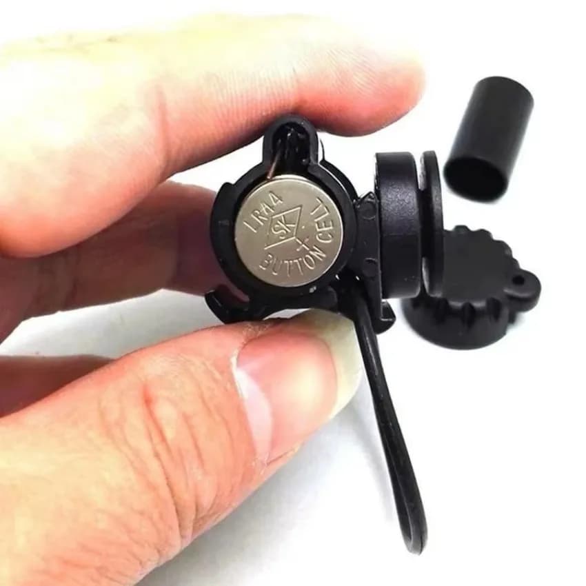 Alarme électronique automatique étanche pour pêche en mer avec détection par fil de rappel