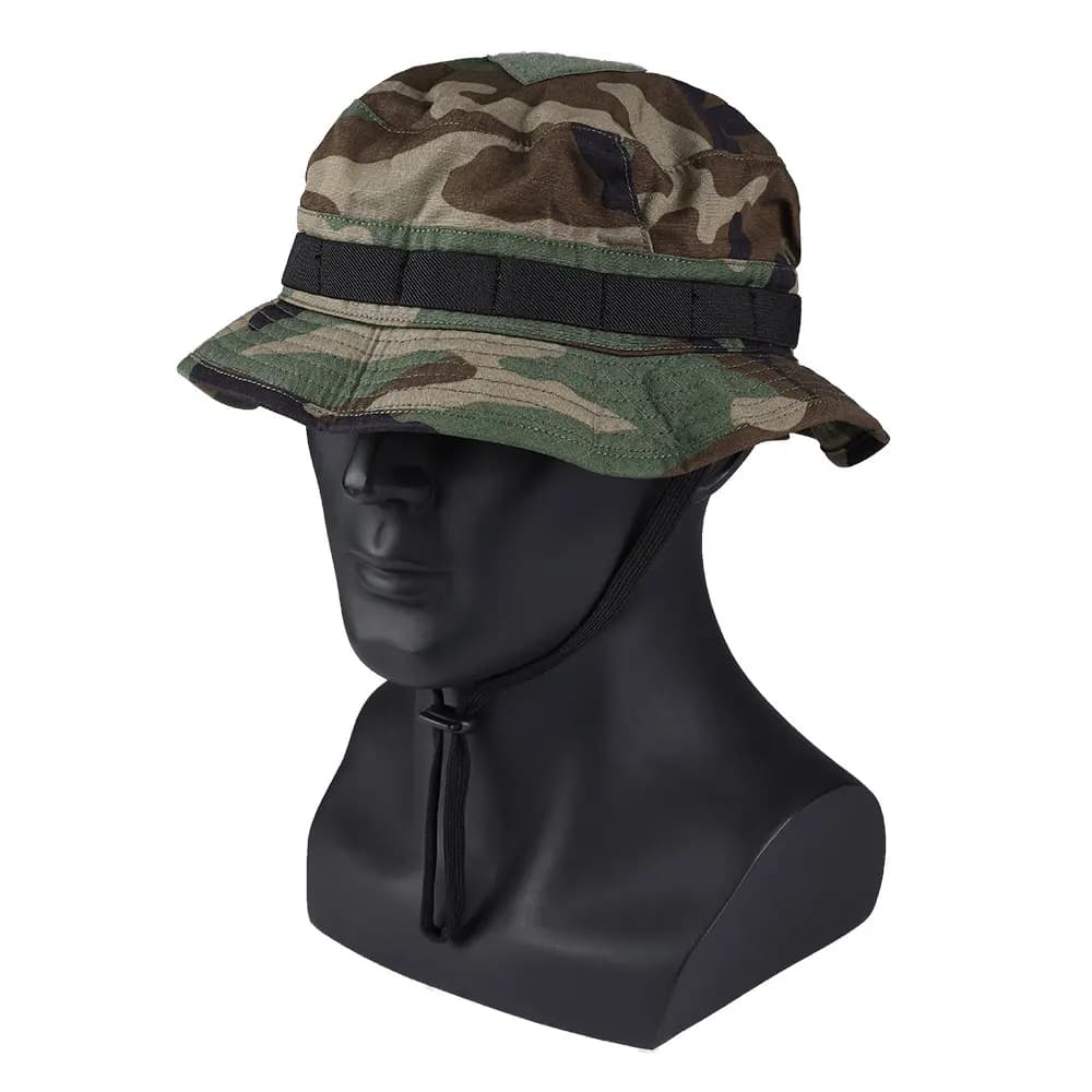 Chapeau boonie tactique EmersonGear été pêche combat - Court bord camouflage activités outdoor EM9681