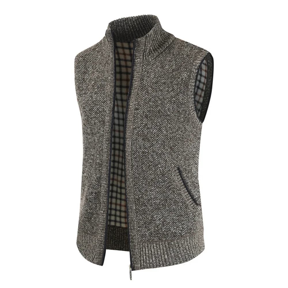 Veste sans manches chaude homme pour l'automne et l'hiver - Veste décontractée KB