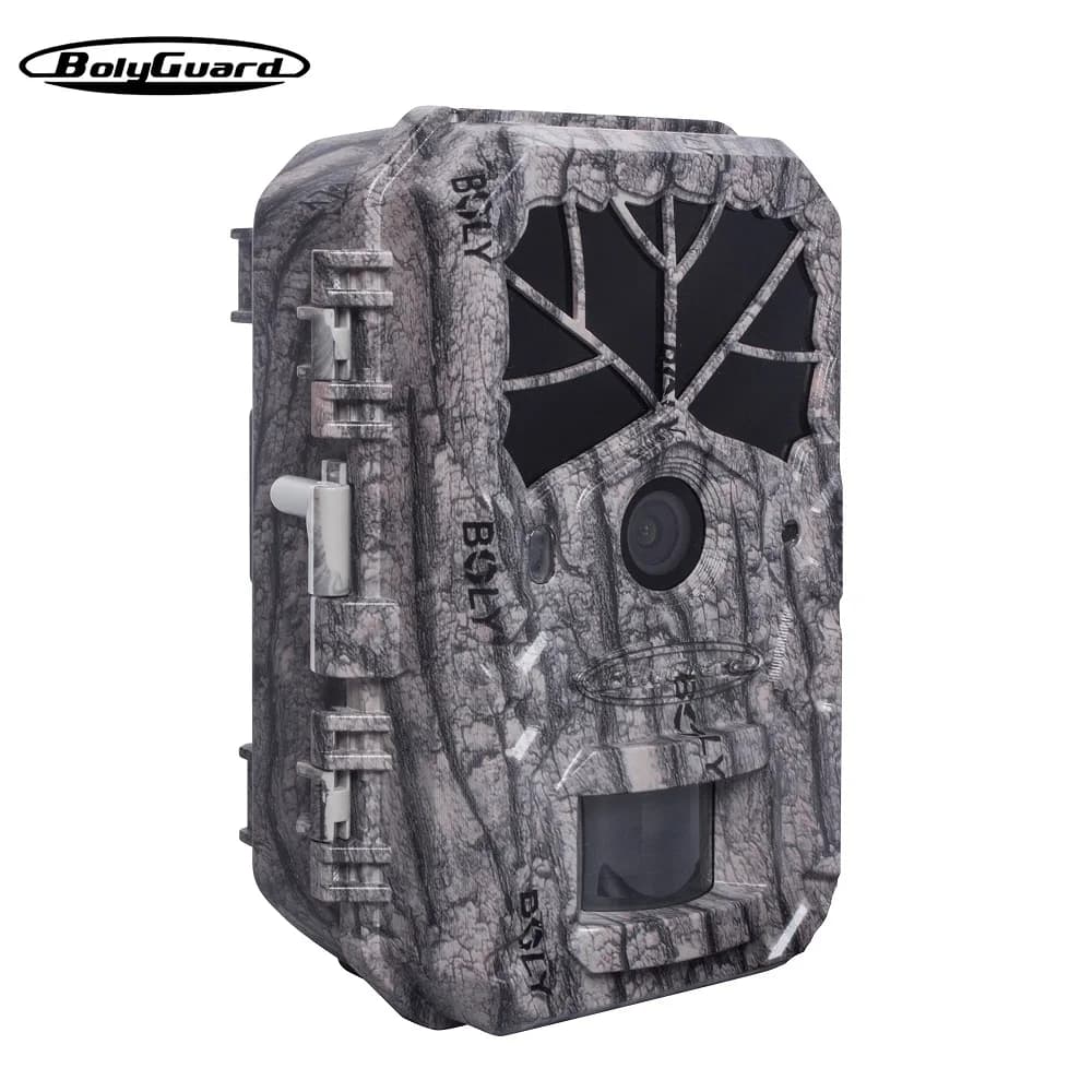 Caméra BolyGuard 64MP 1080P vision nocturne starlight étanche haute gamme pour observation faune extérieure