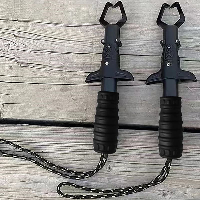 Pince à lèvres pêche avec balance intégrée - Outil anti-rouille pour débutants passionnés de pêche