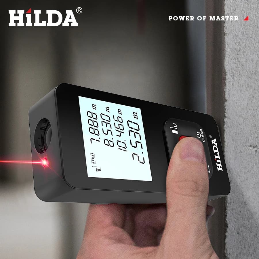 Télémètre laser HILDA 120M/100M/50M - Outil professionnel pour pêche et construction