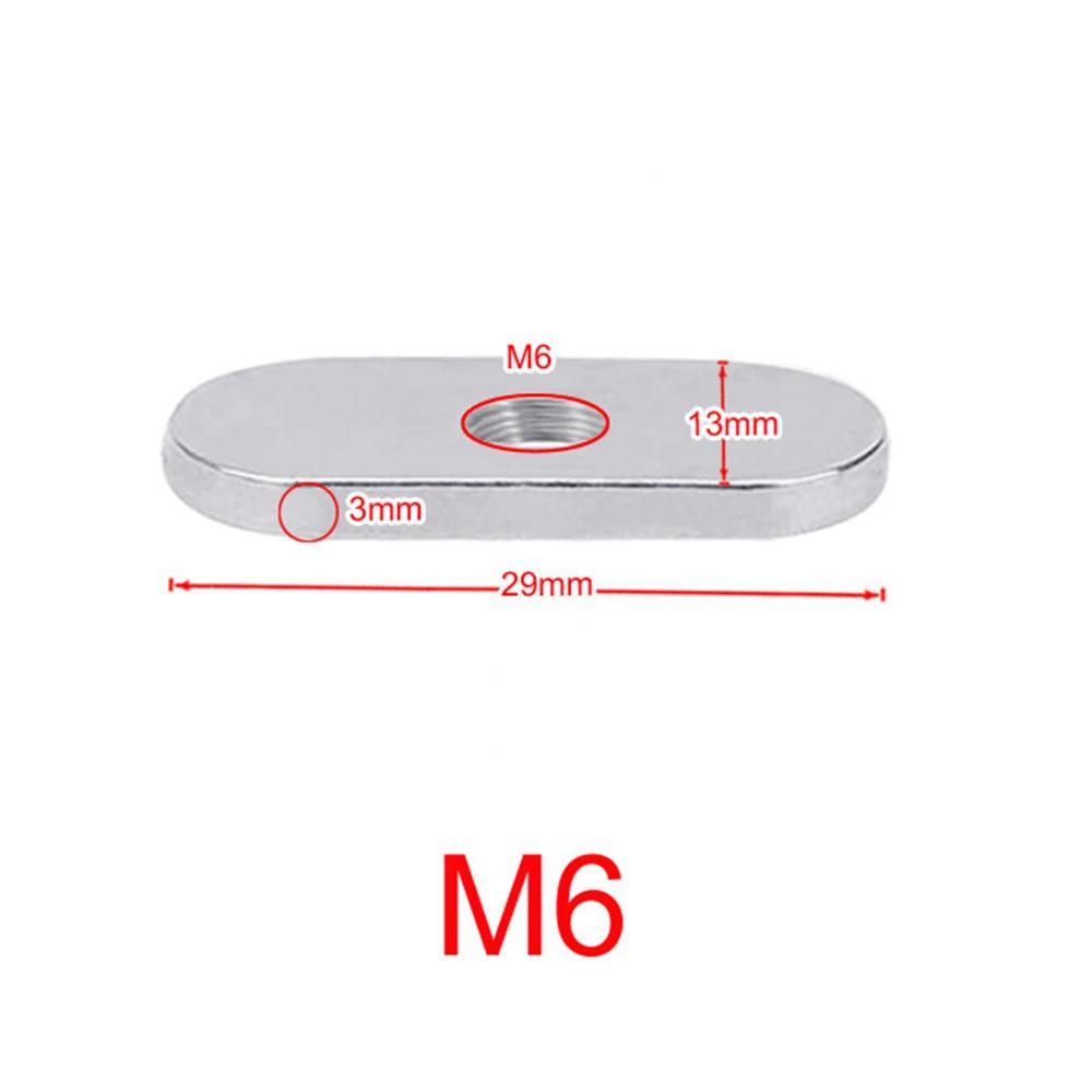 4 écrous coulissants inox M5 M6 rail kayak canoë montage support canne à pêche pêche