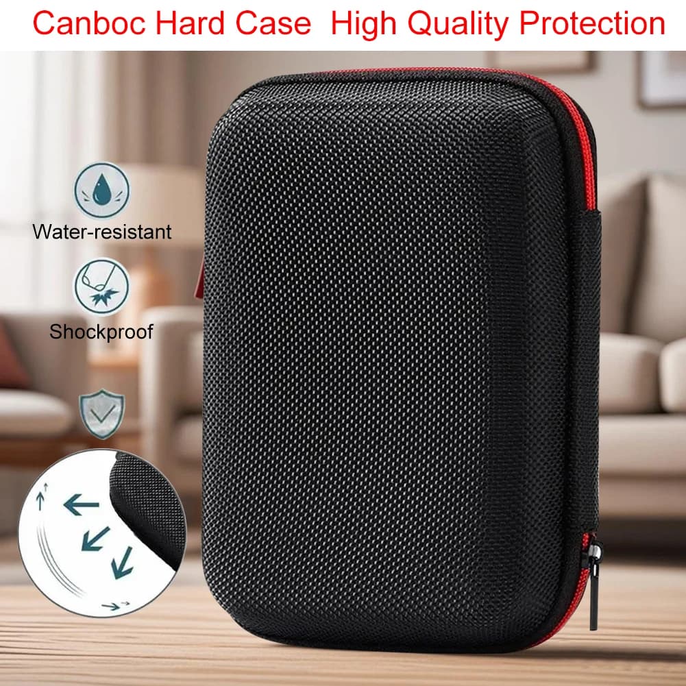 Étui de protection EVA pour console R36S/R35S - Housse antichoc étanche pour consoles de jeu portables