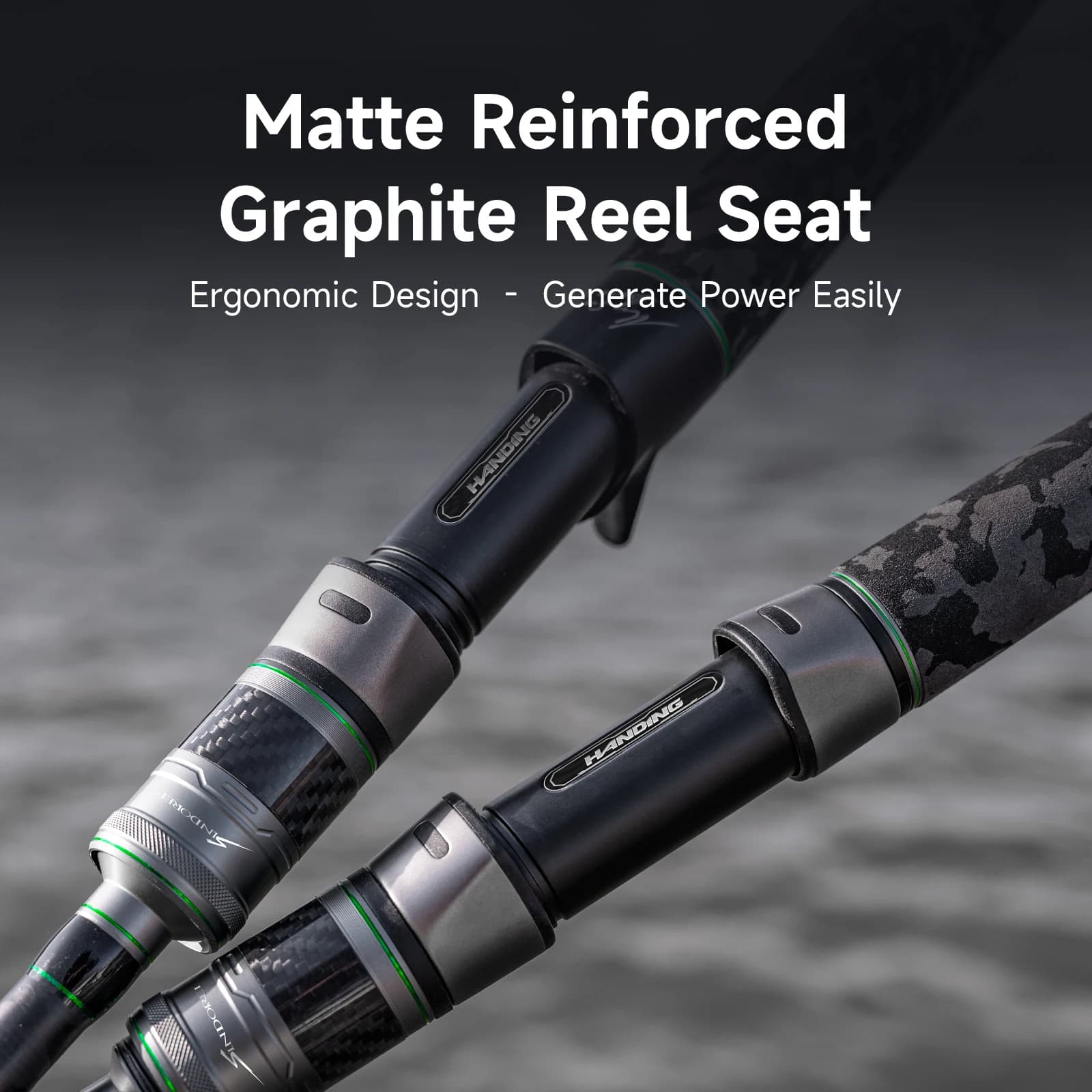 Canne à pêche puissante pour gros carnassiers brochet black bass 260g max action rapide 2.13-2.69m