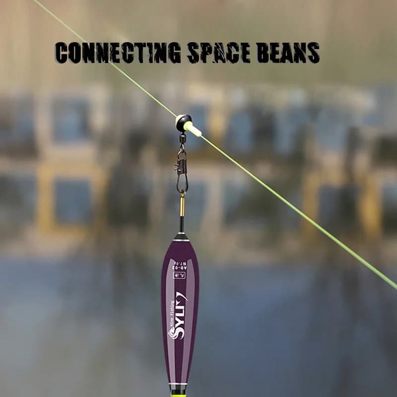2Pcs Flotteur Pêche Roche Lumineux à Détection Gravité - Flotteur Électronique Court Haute Sensibilité Pêche