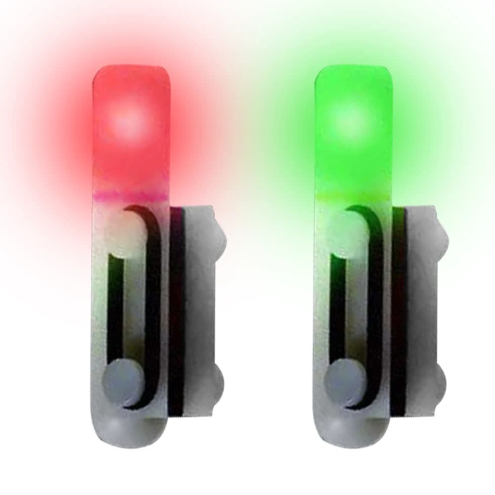 Baguette lumineuse amovible pour extrémité de canne à pêche - Indicateur étanche pour alertes de pêche nocturne