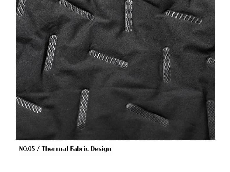Veste chauffante électrique homme et femme 9 zones avec double commande USB pour la pêche hivernale