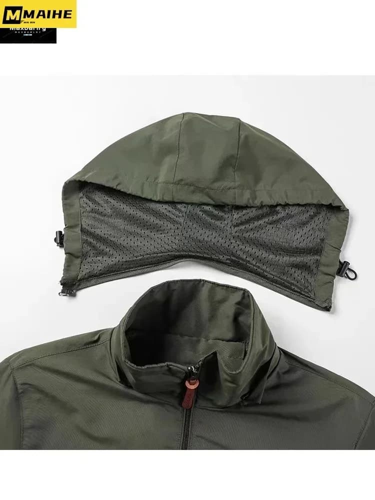 Veste gorpcore militaire tactique chasse homme imperméable coupe-vent automne vêtements travail