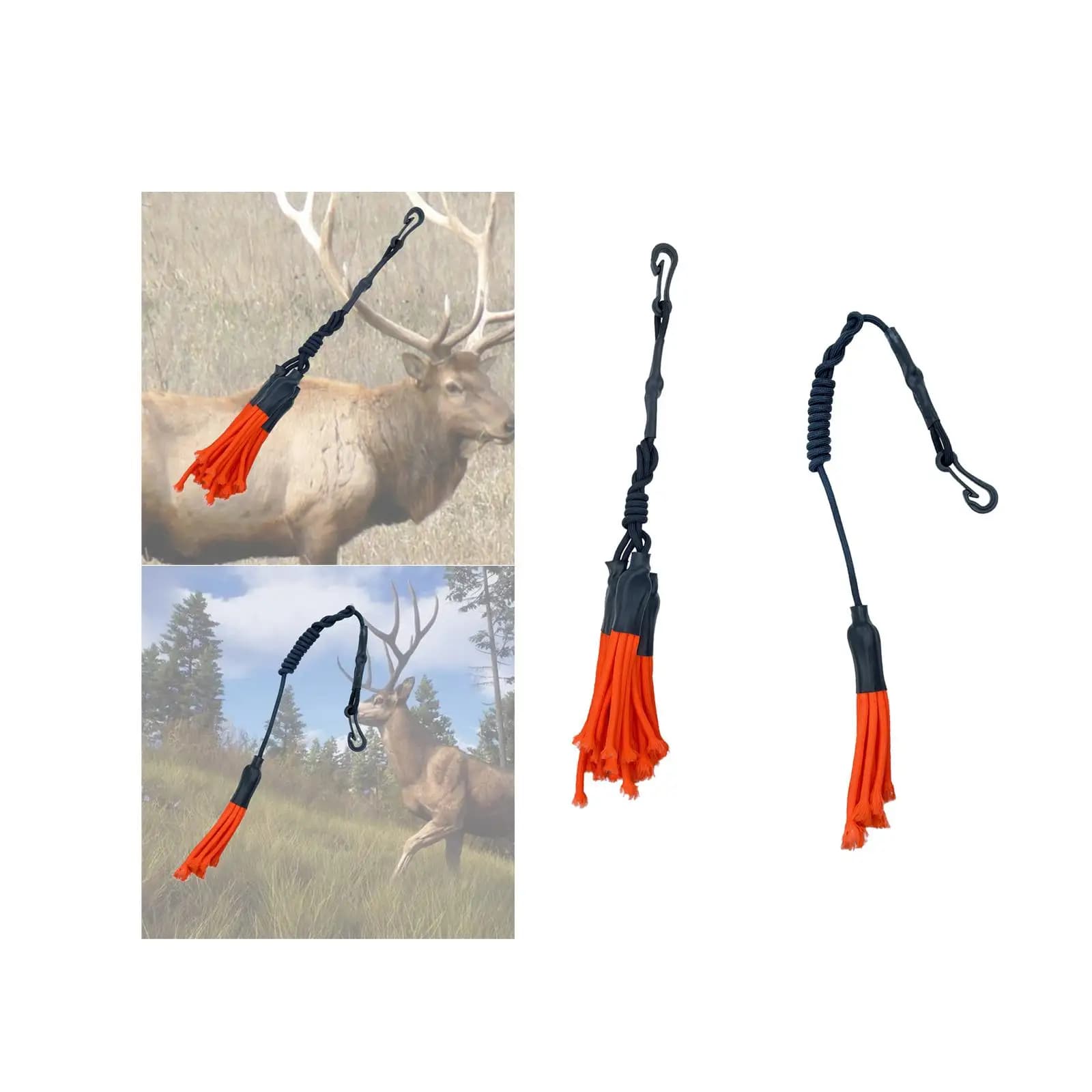 Attracteur odeur cerf avec corde de traction - Équipement d'appât pour chasse aux cervidés