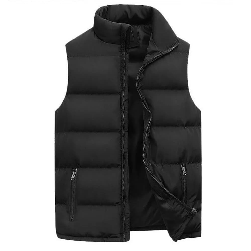Parka sans manches unisexe M-6XL - Veste oversized zipée en coton pour pêche automne hiver