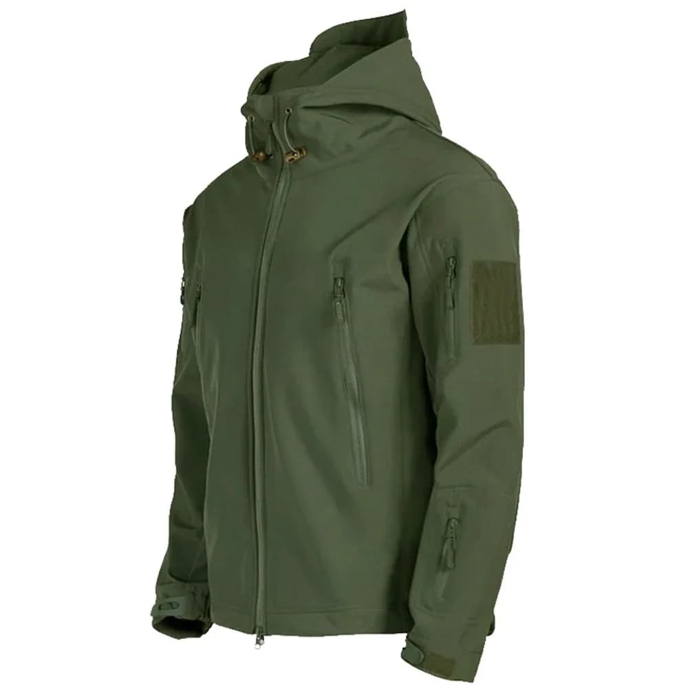Veste technique peau de requin TRAF 2024 homme tactique imperméable coupe-vent pêche professionnelle