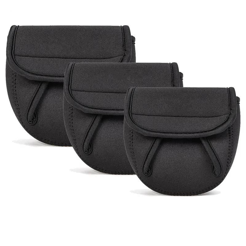 Housse néoprène étanche pour moulinet spinning S/M/L - Protection anti-chocs et anti-eau pour pêche