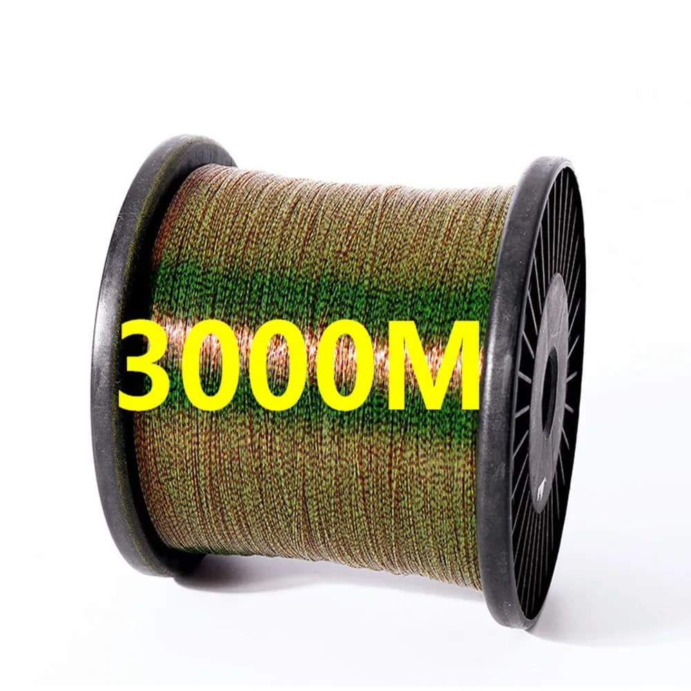 Ligne fluorocarbone invisible 3000m pour carp fishing spotted line super résistante pêche à la mouche