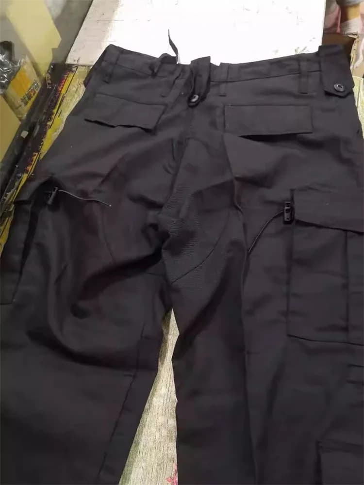 Combinaison tactique Tom ACU édition noire - Tenue pêche style PMC pour approche moderne discrète
