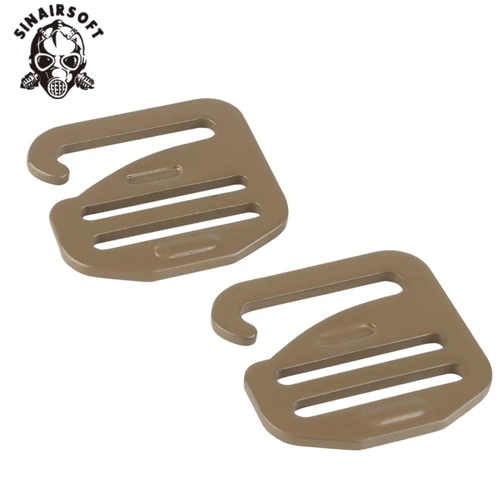 Crochets G pour équipement pêche tactique - Connecteur modulaire poches FCPC attache rapide airsoft