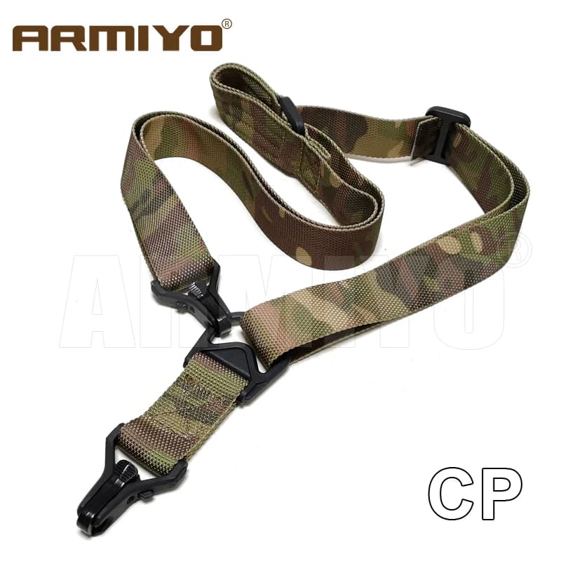 Sling Armiyo Mission S2 S3 S4 réglable - Bande d'épaule nylon chasse pêche sac transport