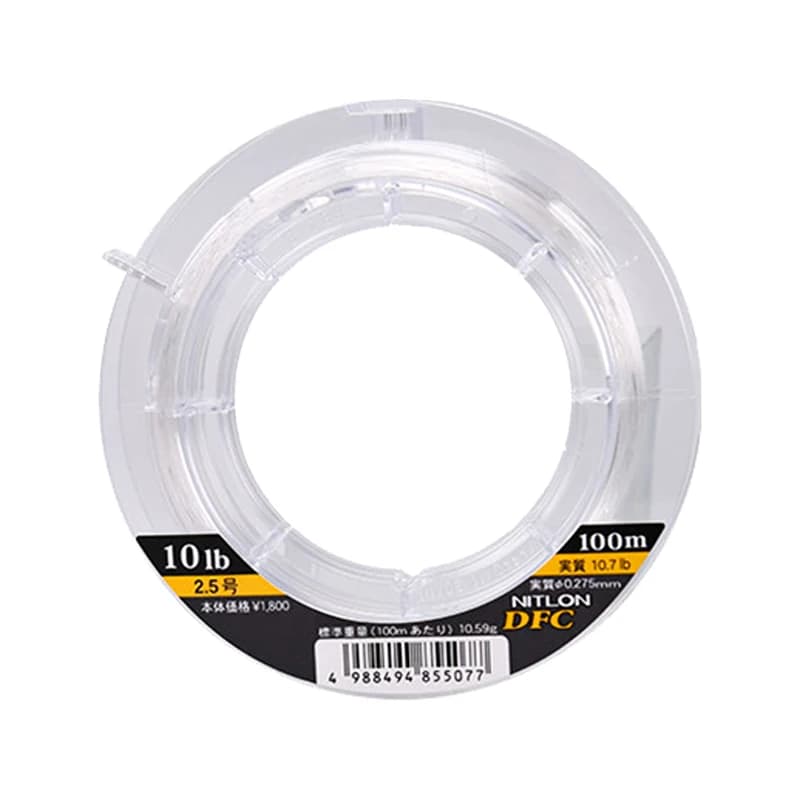 Bas de ligne fluorocarbone YGK DFC 100m - Leader japonais professionnel 4LB-30LB pour pêche précise