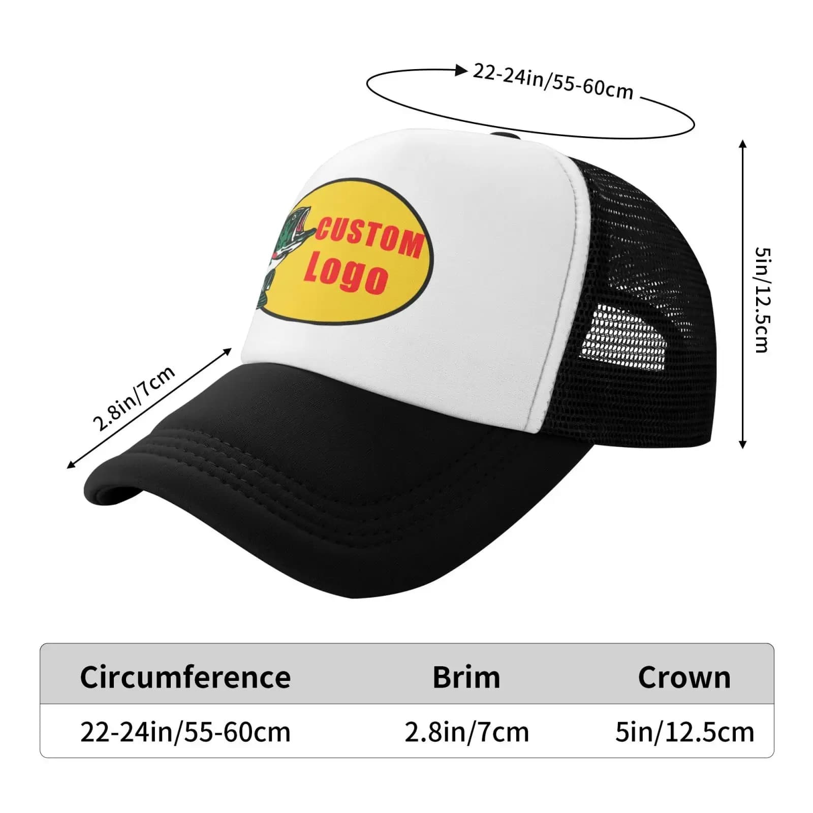 Casquette pêche personnalisée Women Want Me Fish Fear Me - Trucker mesh cadeau pêcheur