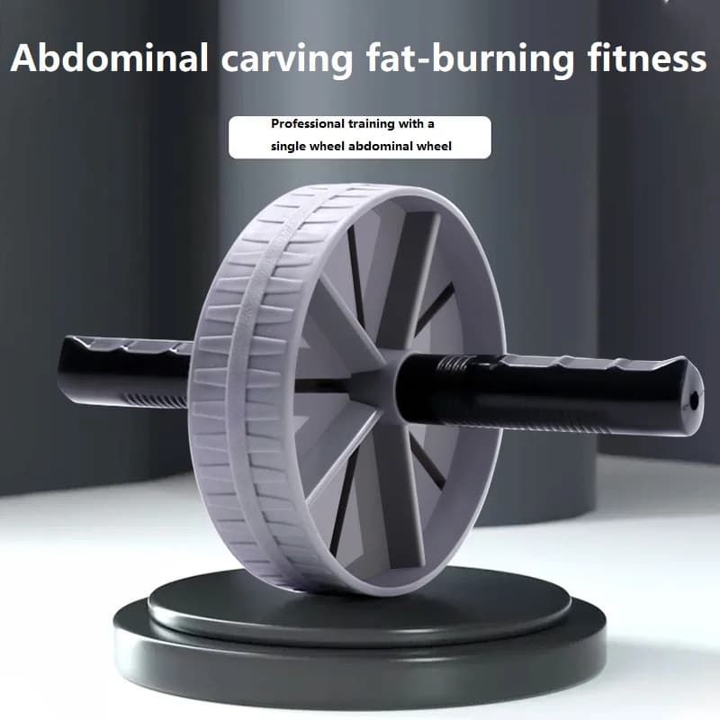 Roue abdominale Ab Roller JFL01 - Matériel d'exercice pour abdominaux sans bruit - Pêche