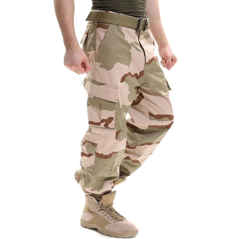 Pantalon cargo hiver résistant usure - Multi-poches élastique pour pêche froide