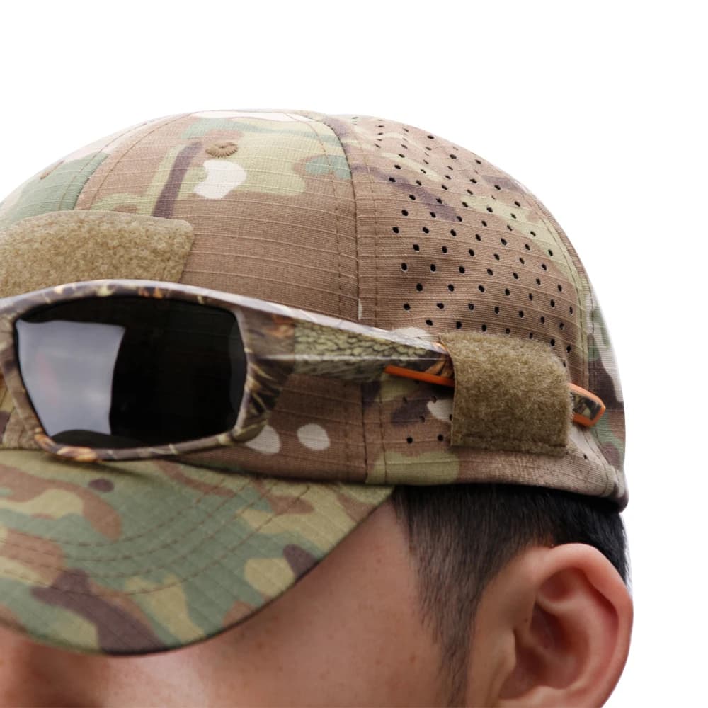 Casquette Baseball Camouflage Homme - Protection Solaire Respirante Pêche Randonnée Camping