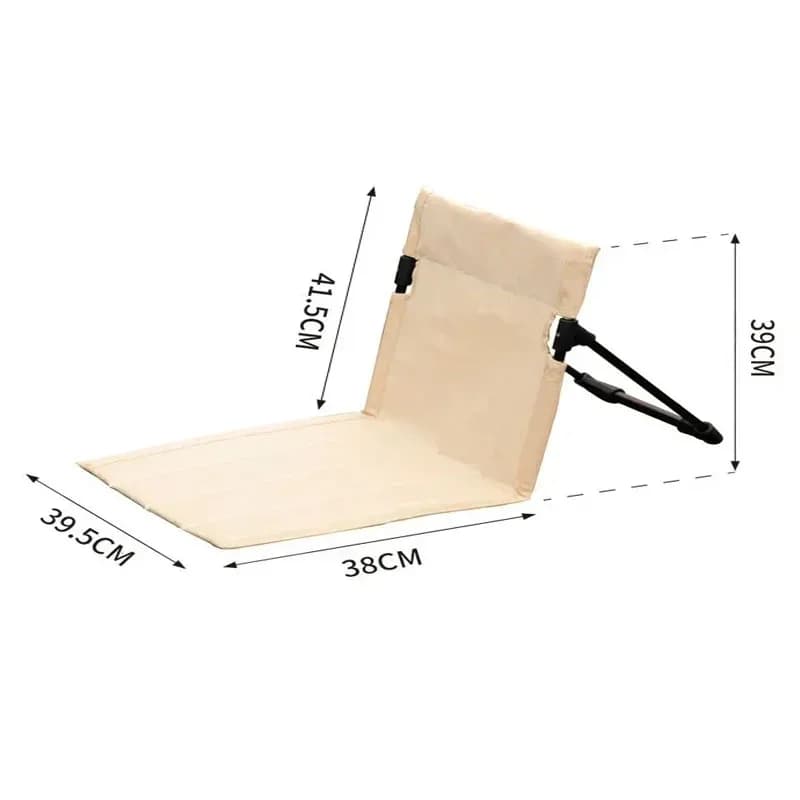 Chaise pliante ultra-légère alliage aluminium pour pêche nomade - Confortable transportable camping plage