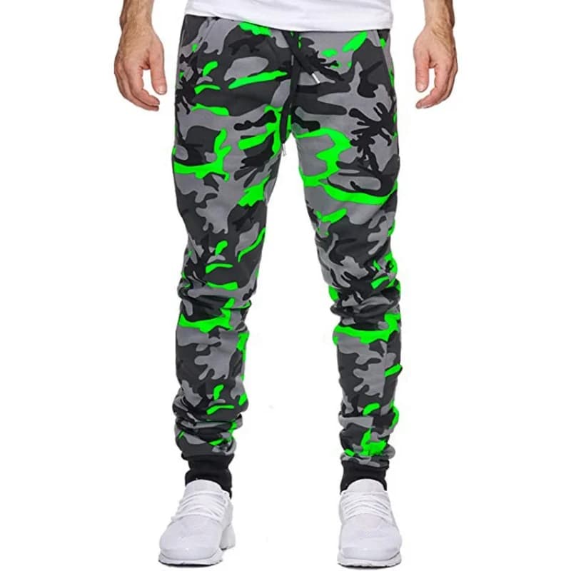 Pantalon camouflage 2025 automne hiver homme cordon de serrage grande taille jogging pêche