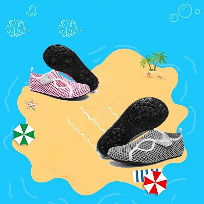 Chaussures aquatiques pêche unisex - Quick drying pour pêche en eau vive et plage