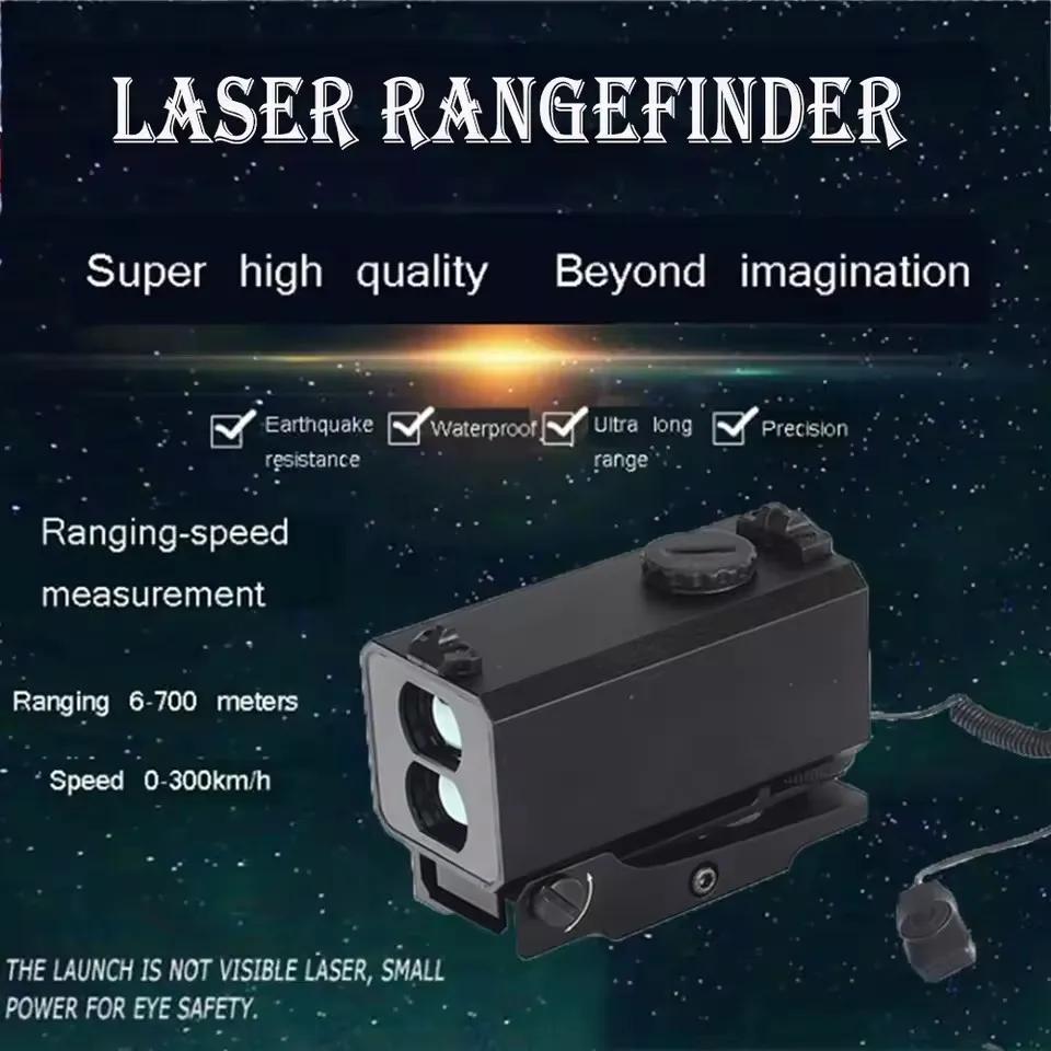 Mini télémètre laser automatique LE032 pour pêche - Mesure distance et vitesse jusqu'à 1200m