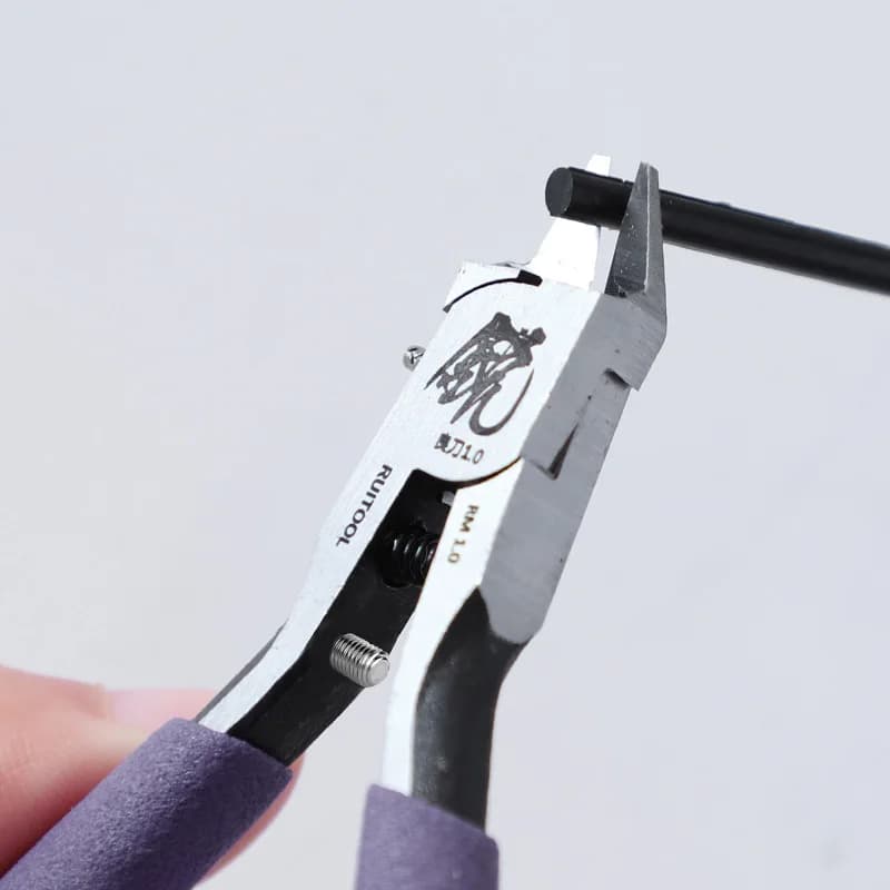 Pince à maquettes CR-V ultra fine pour modélisme Gundam - Coupe-sprue précision professionnelle