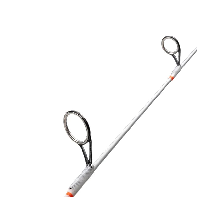 Canne à pêche glace carbone 64cm DEUKIO ultra-légère portable 2 sections pour pêche hivernale