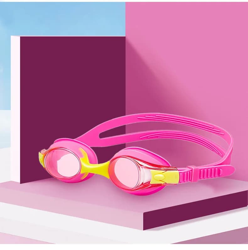 Lunettes de natation enfants durables HD anti-buée pour protection oculaire optimale