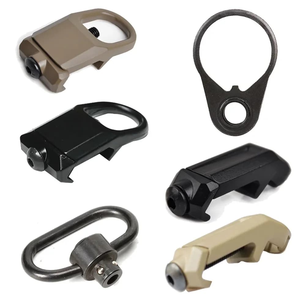 Anneau de montage QD rotatif pour lunette de pêche AR15 - Accessoire de précision