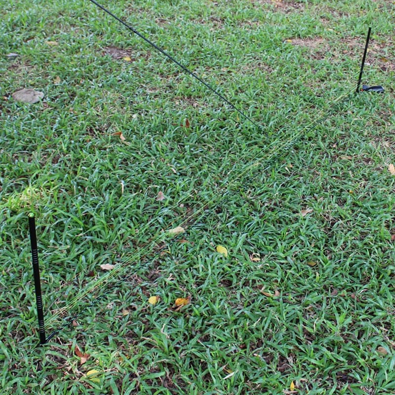 Règles de distance en aluminium pour pêche à la carpe - Accessoires de précision pour spot casting et équipement