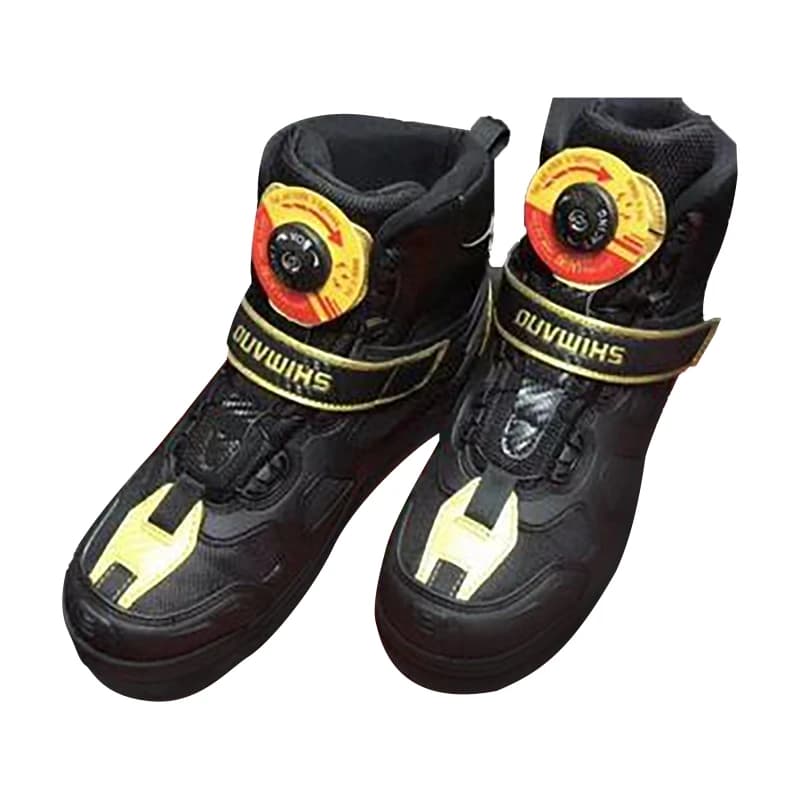 Nouvelles bottes de pêche en caoutchouc Outdoor noires, semelle en feutre imperméable et respirante pour pêche à la mouche