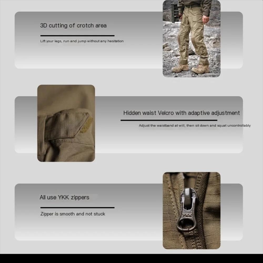 Pantalon tactique Assault 3.0 Military Bird pour pêche - Pantalon cycliste réglable printemps homme