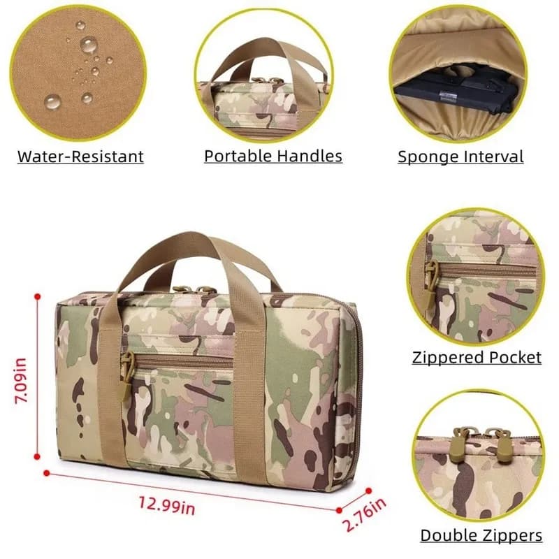 Sac tactique EDC IFAK portable pour équipement outdoor - poche de rangement multi-usage chasse pêche