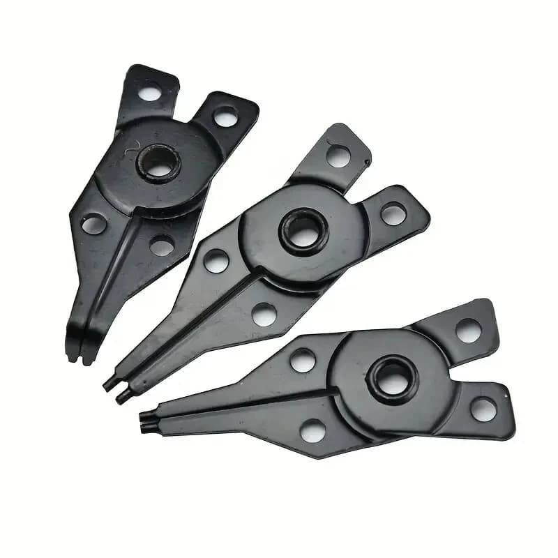 Jeu 4 pinces circlips 4-en-1 multifonction - Outil professionnel pour anneaux de retenue et circlips mécaniques