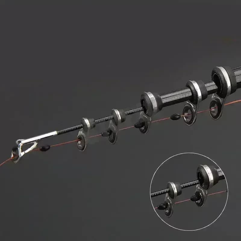 Canne télescopique carbone 2.7m à 7.2m ultra légère pour pêche au leurre, carpe et voyage