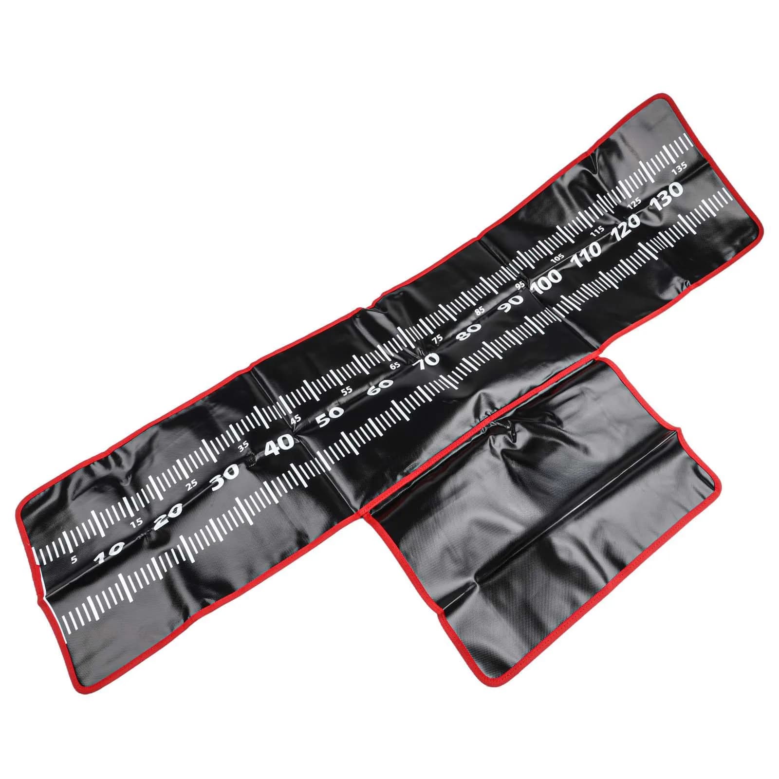 Tapis de décrochage pliable avec échelle 140x35cm - Protection pour poissons carnassiers et pesée précise