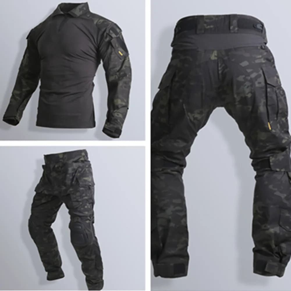 Combinaison tactique G3 ORIGINAL MULTICAM® airsoft - Veste et pantalon avec genouillères - Uniforme combat