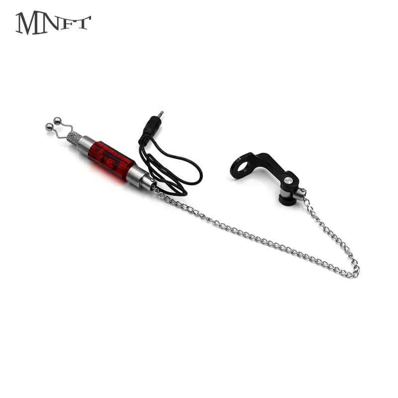 Support indicateur LED pour alarme de touche carpe - Accessoire pêche durable avec éclairage intégré