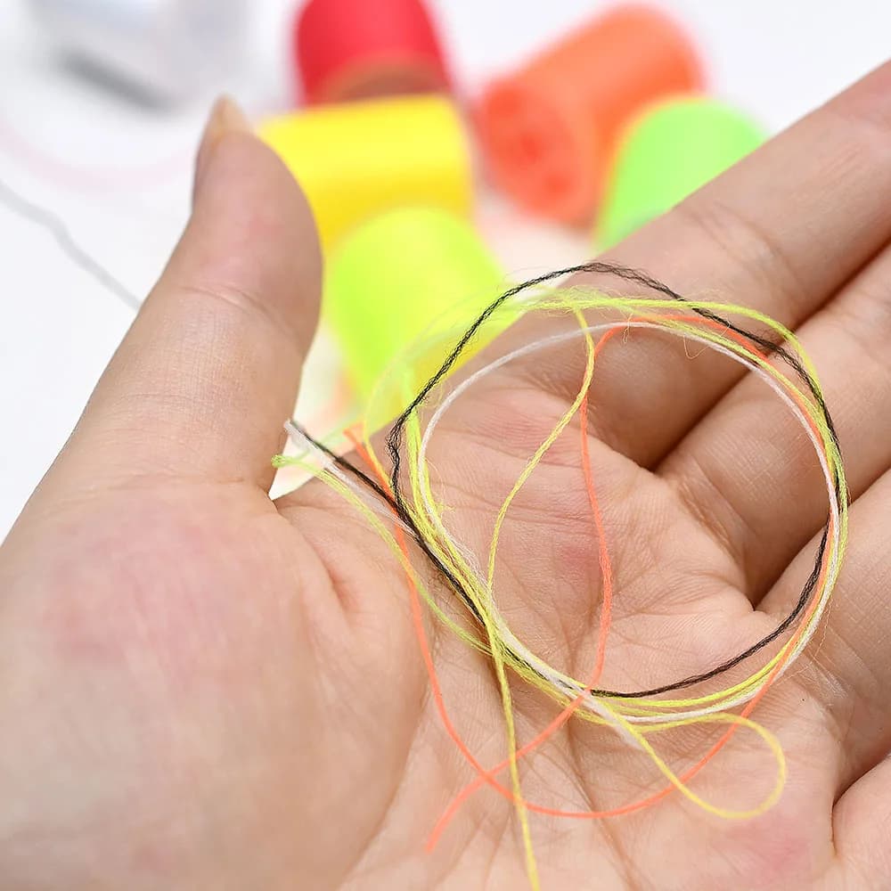 Fil de montage de mouche 150D polyester MNFT, 2 bobines multi-filaments pour matériel de pêche à la mouche