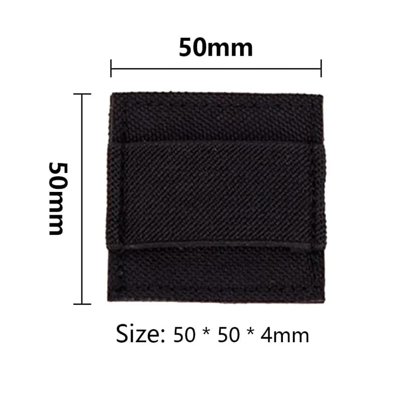 2PCS strap élastique organisation câble intercom casque pêche avec stickers velcro pour fixation